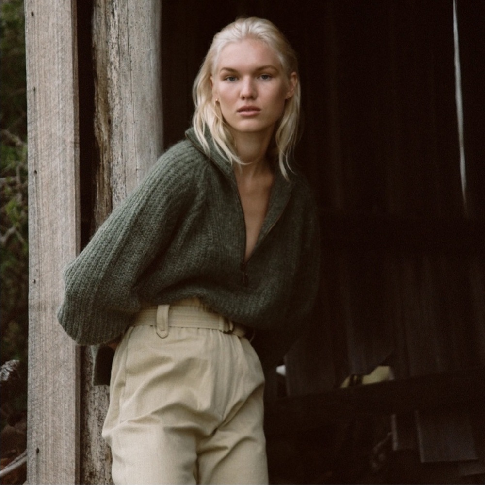 Rowie the Label Leo Knit - Forest